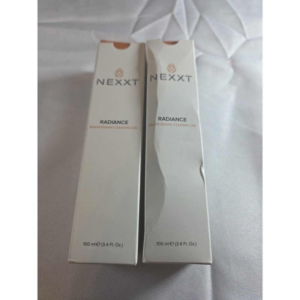 2 Pack Nexxt Radiance Brightening CLEASING GEL 3.4 OZ